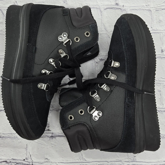 These Boots Were Made For Walk Keds Midland Lace-up Wedge Boots Hiking Size 6.5 - Picture 11 of 16